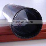 Flat adhesive heat shinkable tubing for fiber dome closure