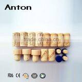 Perfume Wine Wooden Cap With Engraving Words Cork Stoper thumbnail-1