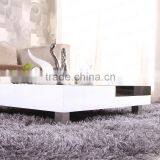 High Gloss Coffee Table White High Gloss Center Table thumbnail-3