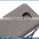 Woven Design Cellphone Case for S6,China Supplier for S6 Flip Leather Case thumbnail-4