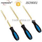 Beryllium Copper/Stainless Steel Slotted Screwdriver Non Sparking Tools