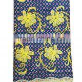 CL7605 Popular african market ankara lace for ladies party dressing fabric