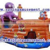 High Quality Giant Octopus Inflatable Slide, Inflatables SP-SL126