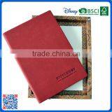 Factory Supply Refillable Leather Cover Hardcover Notebook With Metal Bookmark Tag for Gifts Quality Choice thumbnail-2