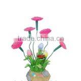 Indoor Decorative Resin Flowers Solar Lights thumbnail-4