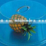 High Quality Plastic Spraying Kitchen Food Cover / Flat Top PC Kitchen Fruit Cover thumbnail-1