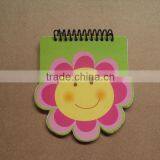Flower Shape Notebook