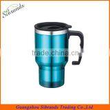 Custom Non-spill Coffee Thermos Stainless Steel Travel Mug, Travel Plastic Mug, Tumbler Mug thumbnail-1