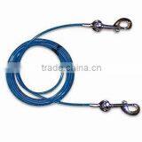Wire Rope With Eye Slip Hook and Latch for Pet Link