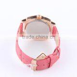 China Wholesale Market Leather Straps Miyota Quartz Movement Wrist Watch thumbnail-5