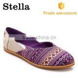 popular fashion slip on lady shoes