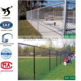 2014 High Quality Construction Outdoor Used Chain Link Fence Top Barbed Wire