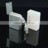 Cigarette Lighter Shape Design Retractable Stowable USB Charger Cable for IPhone5 IPhone6 Android Smartphones thumbnail-4