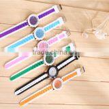 Fashion Colorful Women Silicone Watch thumbnail-3