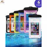 Luckiplus Travel Sport Swimming Phone Bag Waterproof, Snowproof, Dirtproof Case Bag for Phone Safe in Water thumbnail-5