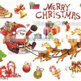 Christmas Ornament Decoration Winter Waterproof Christmas Wall Sticker Santa Claus Christmas Window Sticker thumbnail-1