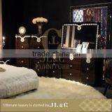 JB22-03 Bedside Table Alloy Silver Plating Border From JL&C Luxury Classic Home Furniture (China Supplier) thumbnail-3