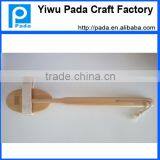 Natural Dry Body Brush & Brush for Dry Brushing With Long Detachable Handle and Boar Bristles - Exfoliate Skin thumbnail-4