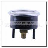 High Quality Steel Back Connection Pressure Gauge With 3 Segment Display thumbnail-2