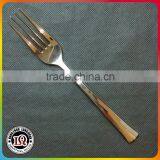 Sliver Coated Long Handle Disposable Plastic Fork thumbnail-1