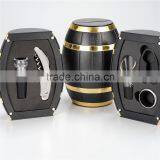 2015 Oak Barrel Shaped Box Wine Set