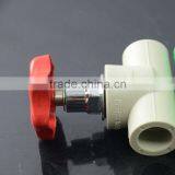 Top Sale Product Plastic Manufacturers Ppr Stop Valve Fittings With Brass Insert thumbnail-2