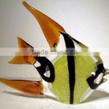 Art Glass Colored Decorative Table Top fish Decor xo-A005 and art glass home decoration