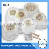 Drainable ostomy bag for two piece ostomy bag
