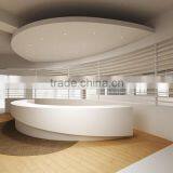 Artificial Stone Reception Desk,Office Reception Table Design, Solid Surface Countertop