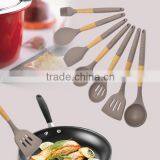 FDA LFGB Food Grade Wholesale Silicone Personalized Kitchen Utensil Set Modern Baking Cooking Tools Best Selling Products thumbnail-1