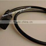 YH-16 IEC Power Plug/Computer Outlets With Safety Shutter/iec C13 Male and Female Connector 3-way Plug ALL AROUND WORLD thumbnail-2