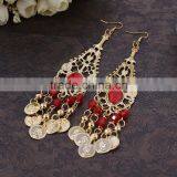 NEW National Wind Retro Earrings Belly Dance Latin Dance Diamond Earrings YIWU Factory Wholesale thumbnail-6