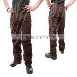 Ladies Leather Jeans, Damen Racing Nubuk Lederjeans, Racing Leather Jeans thumbnail-1