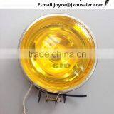 3 Inch Round 87 Fog Light Yellow Glass Auto Halogen Sealed Beam H3 Headlight