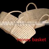 Hot sell baby maize undressed moses basket baby sleeping baskets
