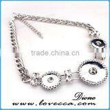 Cheap Price Silver Wholesale Fashion Jewelry Button Necklace for Sale thumbnail-6