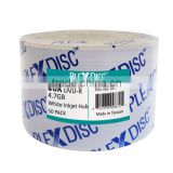 PlexDisc 16x 4.7GB White Inkjet Hub Printable DVD-R 50 Packs Disc