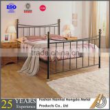 bedroom furniture-wrought iron king size bed