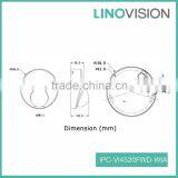 Weather-proof 2MP Full HD IR Wedge Dome Wireless IP Camera With Smart Detection thumbnail-2