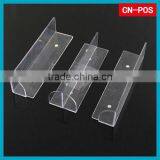Clear Acrylic Shelf Divider for Displaying Goods