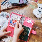 Passport Holder With Botton and Zipper thumbnail-3