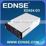 ED424H65-D3-D 24 Bay Hot Swap Expander 4U Server Case With Mini SAS Backplane
