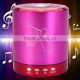 New Colourful Portable Rechargeable Angel Image Mini Speaker thumbnail-6