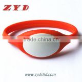 Whole frequency colourful silicon wristband