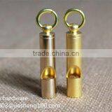 China Supplier Wholesale Lifesaving Whistle,ring Whistle,survival Whistle,EDC Metal Whistle thumbnail-2