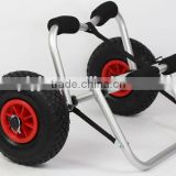 kayak cart with U-shape kickstand and soft foam bumpers YJX02005