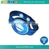 13.56MHz High Frequency Color Reusable Plastic Wristband thumbnail-2