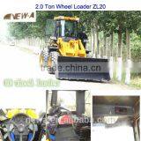 NEW 2.0Ton ZL20 CE Chinese Wheel Loader thumbnail-1