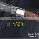 Hot Sell Damascus Folding Pocket Knife thumbnail-3