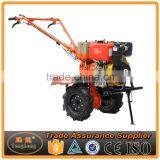 10HP Diesel Power Rotary Tiller With Trailer For Land Cultivation thumbnail-1